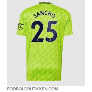 Manchester United Jadon Sancho #25 Tredjetrøje 2022-23 Kortærmet